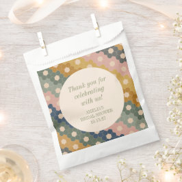 Aardse Boho Vintage Douane Bruidsdouche Dank Je Bedankzakje