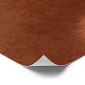 Aardse Botanische Abstracte Kunstposter | Organisc Poster (Hoek)
