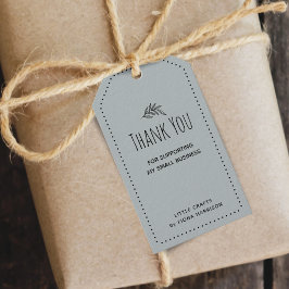 Aardse Dank Je Voor Het Steunen Van Mijn Kleine Za Cadeaulabel