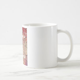 Aardse Elegante Leeuw: Hakuna Matata Textuurontwer Koffiemok