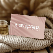 Aardse Elegantie Logo Beauty, Wellness, Spa Pink