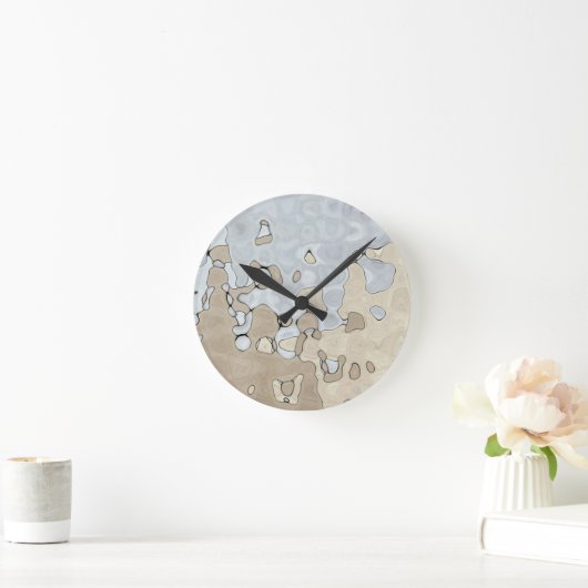 aardse elegantie ronde klok (Huis)