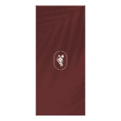 Aardse elegantielogo Schoonheid, Welzijn, Spa Marr Reclamekaart (Achterkant)