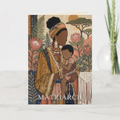 Aardse Erfenis | Matriarch Moederdag Groet Kaart (Voorkant)