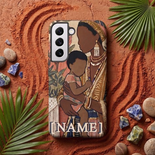 Aardse Erfenis | Moeder & Kind Mudcloth Samsung Galaxy Hoesje