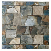 Aardse flagstone Tegels, kunstig gerangschikt Tegeltje (Voorkant)