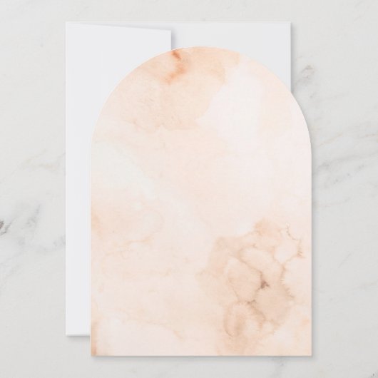 Aardse Floral Boho Bunny Rabbit Arch Baby shower Kaart