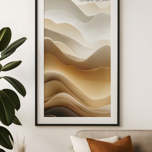 Aardse Fluisteringen Poster