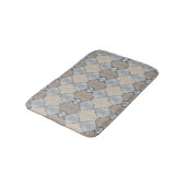Aardse gedempte tinten badmat (Gekanteld)