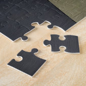 Aardse Gelaagde Landschap Abstract Legpuzzel (Zijkant)