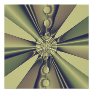 Aardse Geometrische Abstracte Moderne Kunst Foto Afdruk