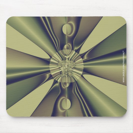 Aardse Geometrische Abstracte Moderne Kunst Muismat (Voorkant)