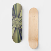 Aardse Geometrische Abstracte Moderne Kunst Skateboard (Voorkant)