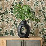 Aardse getinte Pop Art Cockatoos Behang<br><div class="desc">Introduceer een vleugje moderne elegantie aan uw interieur met het "Earthy Toned Pop Art Cockatoos" behang. Dit onderscheidende ontwerp heeft een repetitief patroon van kaketoes met opvallende kuifjes, afgebeeld in een eigentijdse pop art stijl. Het kleurenpalet van aardse greens, zachte beiges en warme taupes creëer vormen een rustgevende en verfijnde...</div>