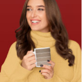 Aardse gewaagde strepen Mok met witte rand