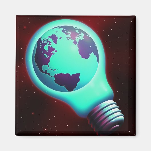 aardse gloeilamp magneet (Voorkant)
