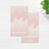 Aardse Golf Oorbellen Ketting Sieraden Displaykaar Visitekaartje (Bureau)