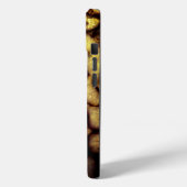 Aardse Groene Kwarts Agaat monogram Case-Mate iPhone Case (Achterkant / Links)