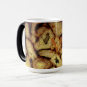 Aardse Groene Kwarts Agaat monogram Magische Mok (Voorkant links)