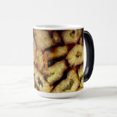 Aardse Groene Kwarts Agaat monogram Magische Mok (Voorkant rechts)