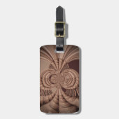 Aardse Hakuna Matata Art Print Bagagelabel (Voorkant verticaal)