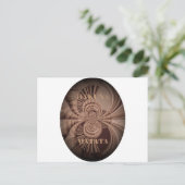 Aardse Hakuna Matata Art Print Briefkaart (Staand voorkant)