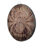 Aardse Hakuna Matata Art Print Dartbord (Voorkant Rechts)