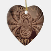 Aardse Hakuna Matata Art Print Keramisch Ornament (Rechts)