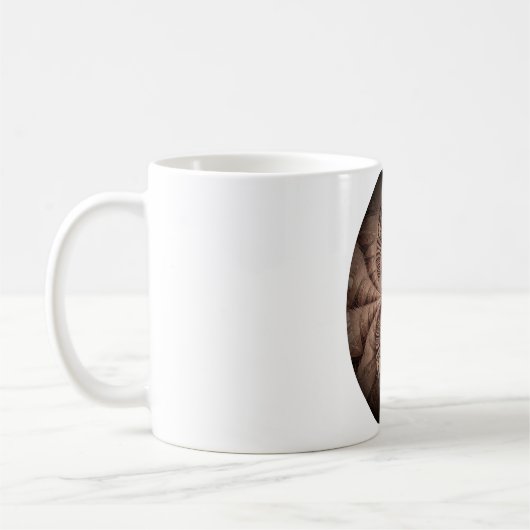 Aardse Hakuna Matata Art Print Koffiemok (Links)