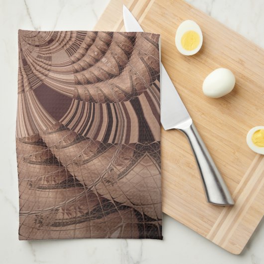 Aardse Hakuna Matata Art Print Theedoek (Quarter Fold)