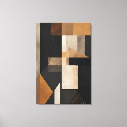 Aardse Harmonie Canvas Afdruk (Voorkant)