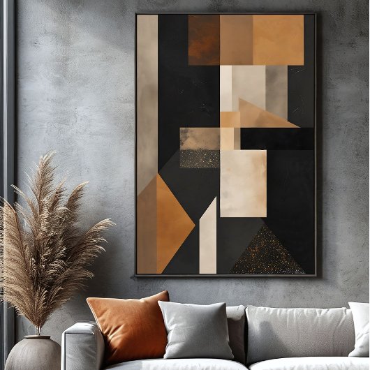 Aardse Harmonie Canvas Afdruk