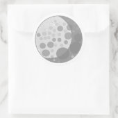 Aardse Herrlijkheid Ronde Sticker (Tas)