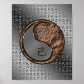 Aardse Konijn Poster (Voorkant)