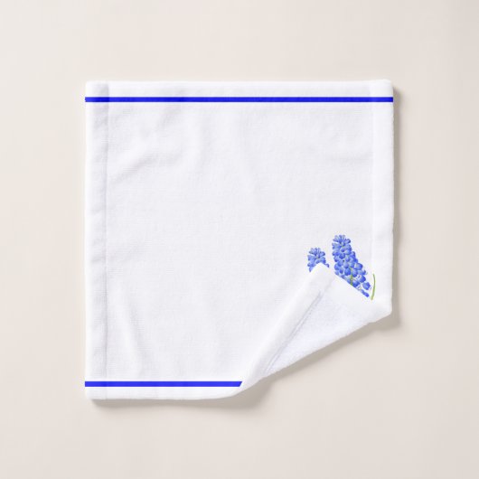Aardse lente op een badkamer handdoek set (M) (Wasdoekje)