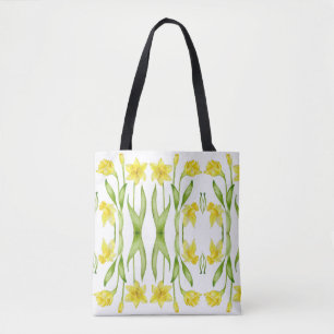 Aardse lente op een Canvas tas (D)
