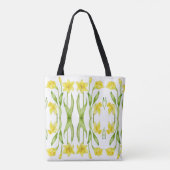 Aardse lente op een Canvas tas (D) (Achterkant)