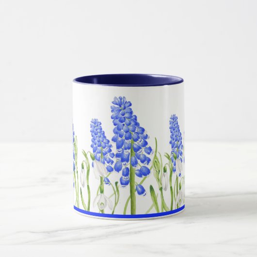 Aardse lente op een combo-Mok (M, S) Mok (Midden)