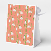 Aardse Lente op een Lint Favor Box (S) Bedankdoosjes (Achterkant)