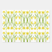 Aardse lente op inpakpapierbladen (M, D, S) Inpakpapier Vel (Voorkant 2)