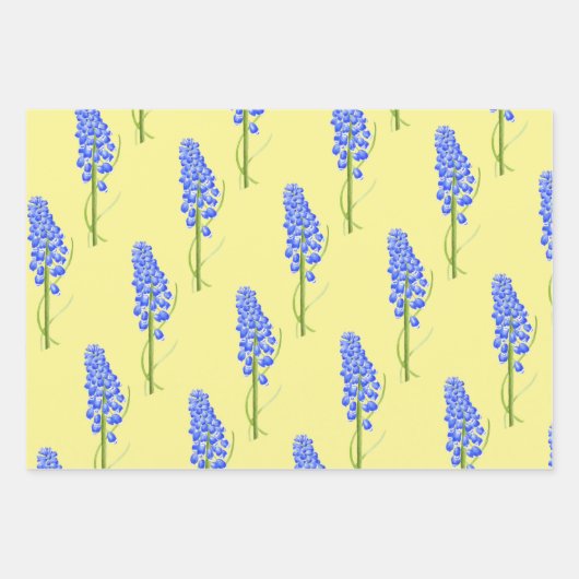 Aardse lente op inpakpapierbladen (M, D, S) Inpakpapier Vel (Voorkant)