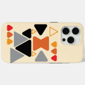 Aardse mid century boho crème telefoonhoes Case-Mate iPhone case (Achterkant (horizontaal))