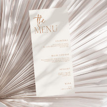 Aardse minimale menu