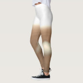 Aardse Ombre Flow: verschuivende zand Leggings (Links)