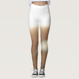 Aardse Ombre Flow: verschuivende zand Leggings