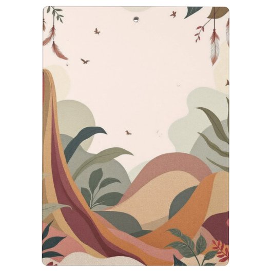 Aardse Ontsnapping Klembord (Achterkant)