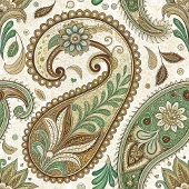 Aardse Paisley Deken Boho Stijl voor Gezellig Leve