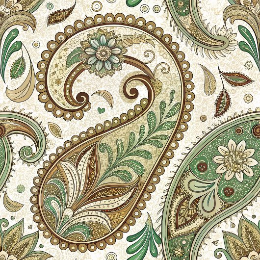 Aardse Paisley Deken Boho Stijl voor Gezellig Leve