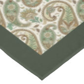 Aardse Paisley tafelkleed - Boho Charm voor dinere (Gekanteld)