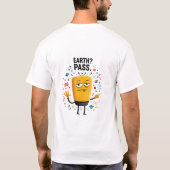 Aardse Passage Grappig Alien Karakter Cadeau T-shirt (Achterkant)